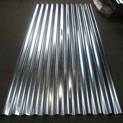0.14mm Corrugated Galvanized Steel Sheets Electrolytic Zinc Coated Anti Rust AISI