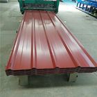 SS255 Cold Rolled 28 Gauge Corrugated Steel Roofing Sheet Trapezoid CGCC