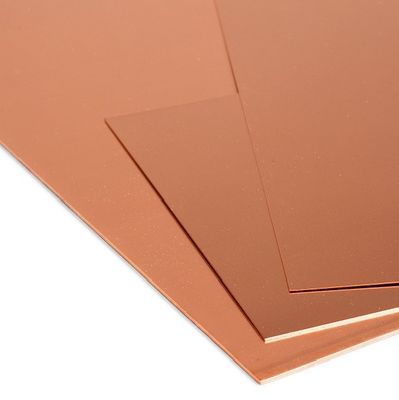 99.99 Pure 20 Gauge Copper Flat Sheets EDM C2720 For Decorative