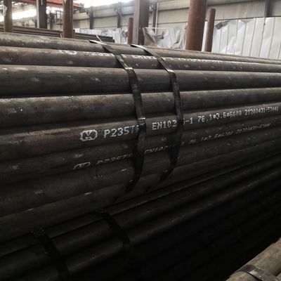 Wall Thickness 0.8mm Black Steel Seamless Pipe ASTM A106 8 Inch