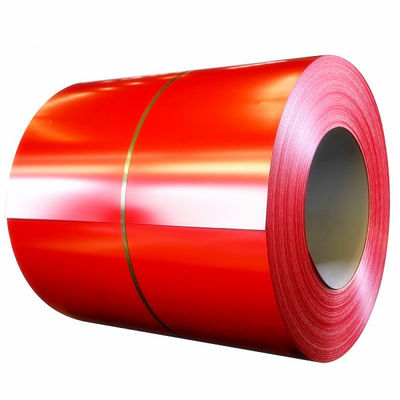 Q235B DX51D Color Coated Steel Coils SMP Pre Painted Strong Durability