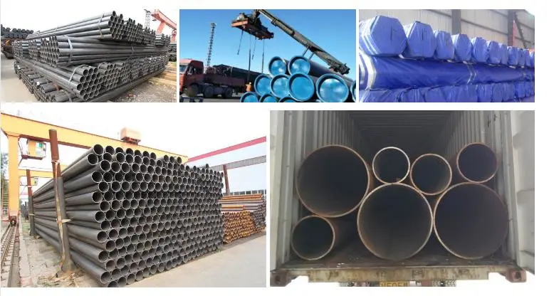 A105 A106 Gr. B Seamless Carbon Steel Pipe Sch40 Seamless Steel Pipe